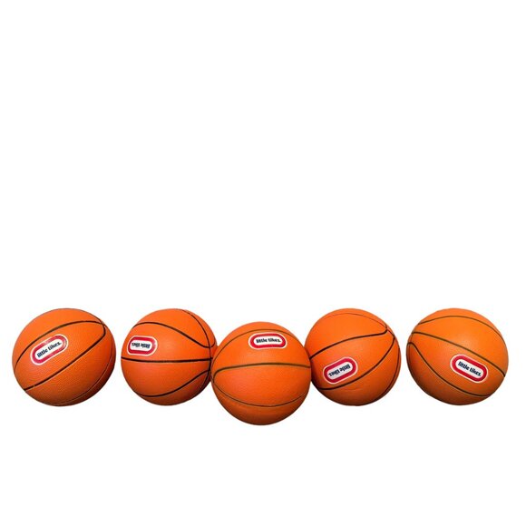 Little Tikes Replacement Basketball Balls Toys Soft Orange Sport Mini Kids Lot - Picture 1 of 12